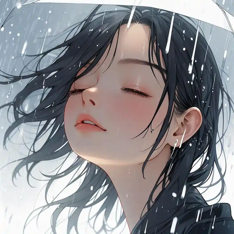 92伤感女生漫画头像96