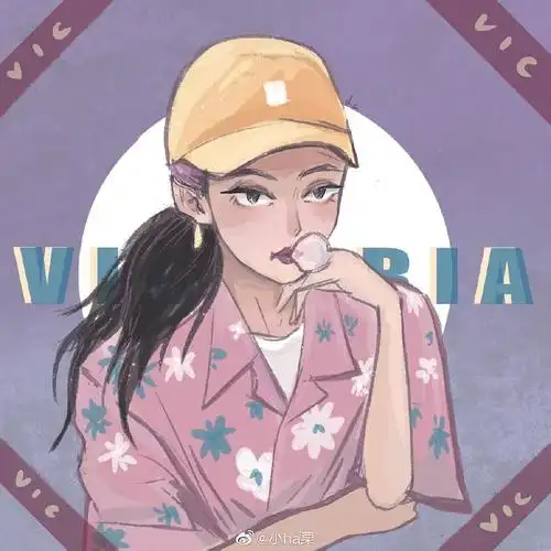 『为爱发电』分享那些油菜花qfjj笔下的q版宋茜.