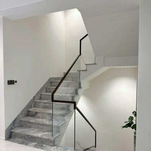 广东广州佛山进口天然大理石花岗岩人造石步梯楼梯踏步定制