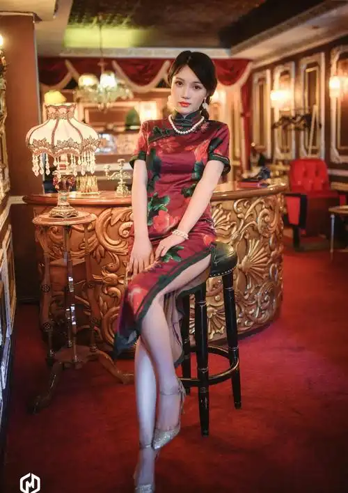 最美时尚模特:旗袍富婆_高清图集_新浪网