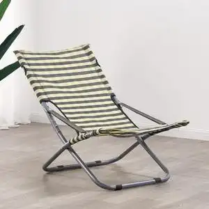 宿舍躺椅单人专用阳台便捷晒太阳折叠网布椅小型懒人椅夏天经济型