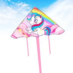 彩虹马儿童潍坊风筝 可爱创意中国风网红小号 微风易飞