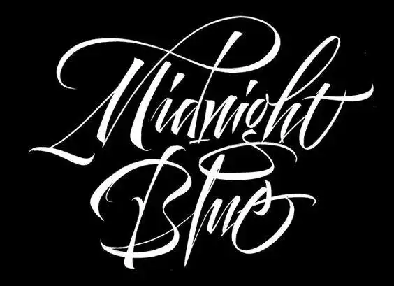 超帅的英文花体字设计欣赏