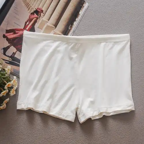 白色安全裤防走光保险裤三分打底短裤外穿18-24周岁打底裤女外穿