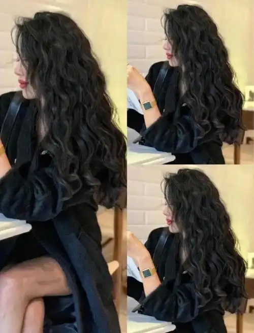 烫一次美半年的法式芭比烫圆脸方脸都适合