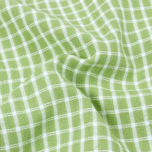 女童连衣裙秋季2022新款长袖韩版荷叶边小清新绿色格子裙时髦秋装