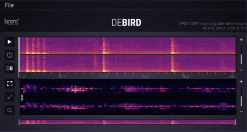 终极除鸟器? 专门消除鸟叫频谱的软件 debird 发布
