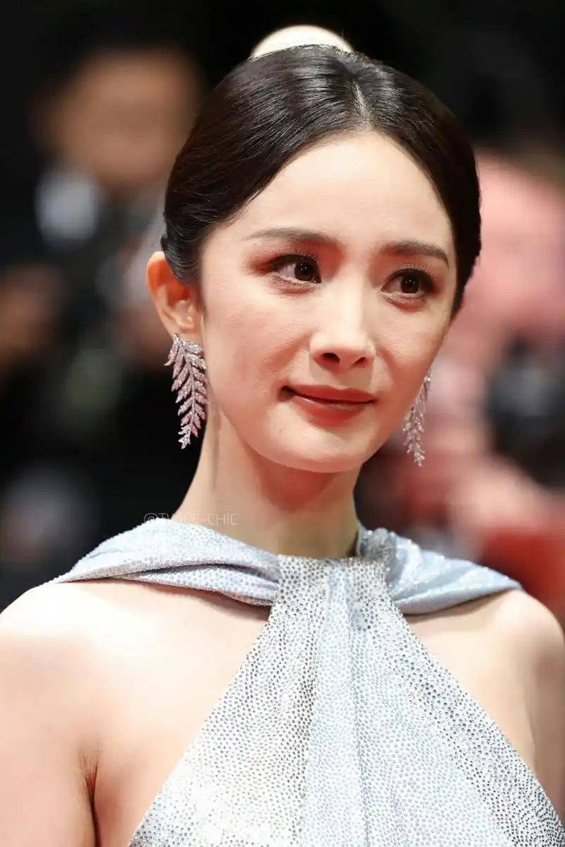 《酱园弄》剧组现身戛纳红毯,章子怡获清场待遇,杨幂存在感变低