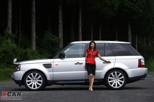 美女和猛虎路虎试驾