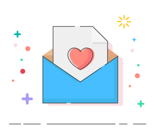 信封封面简笔画 信封封面简笔画设计