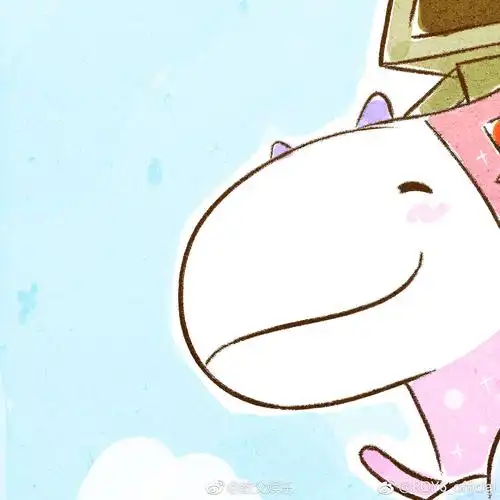 王源设计的roy6卡通形象剪影,已解锁七块碎片