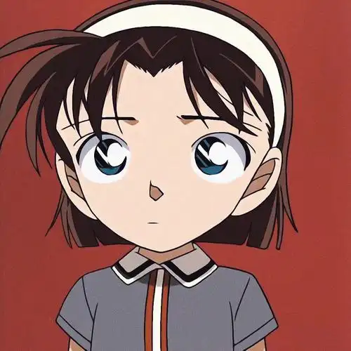 名侦探柯南  #吉田步美 #名柯头像 #动漫女头