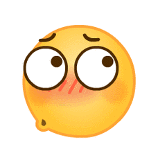 瞪大眼gif卡通gif流汗gif尴尬gif
