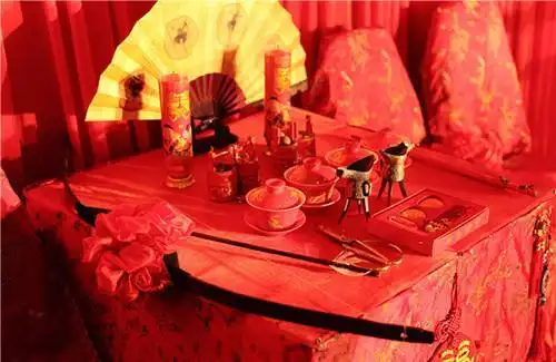 西安婚宴 中式婚礼道具