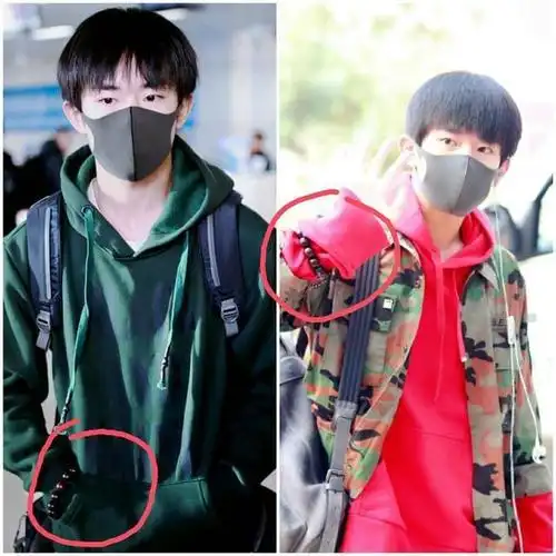 易烊千玺手拨佛珠老大爷样,而王源的后脑勺也太可爱了吧!