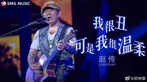 赵传的一首《我很丑,可是我很温柔》