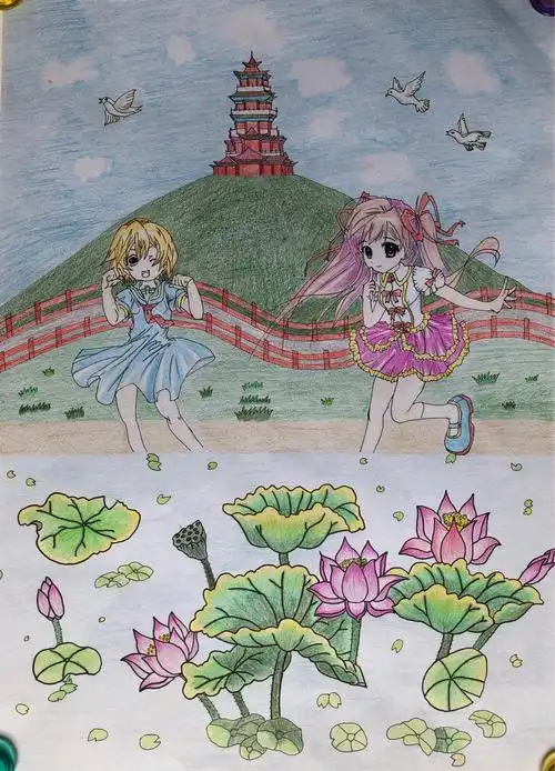 炫彩童年系列绘画比赛获奖作品展 - 美篇