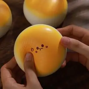 可爱奶香馒头仔仿真慢回弹pu发泡捏捏乐生气减压解压玩具治愈礼物