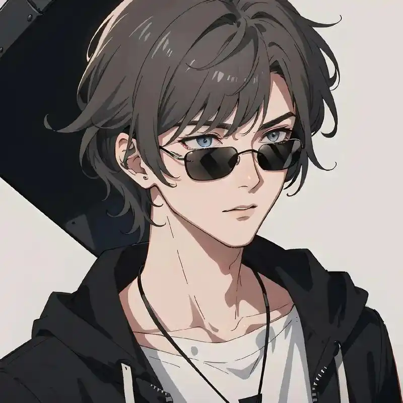 男生头像//墨镜//帅哥#头像#男生头像 #优质头像 - 抖音