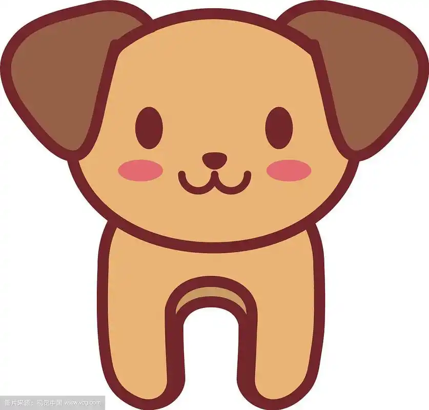 卡通狗狗动物形象