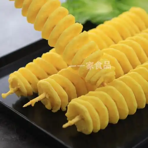 薯塔土豆旋风黄金油炸小吃网红特色冷冻商用土豆