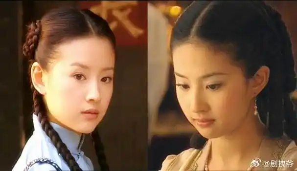 《金粉世家》中,但凡23岁的董洁颜值差一点,也压不住16岁的刘亦菲啊!