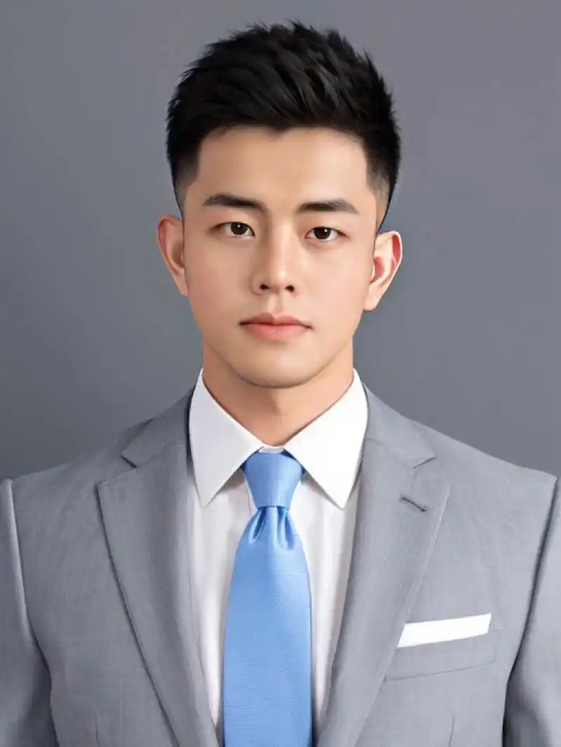 打算做工作证件照,哈哈 #证件照# #形象照# #写真分享