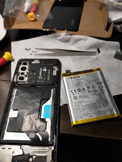 专业修手机换电池opporeno3pro