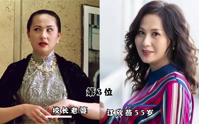 周星驰《百变星君》16位演员今昔对比,每一个都是经典