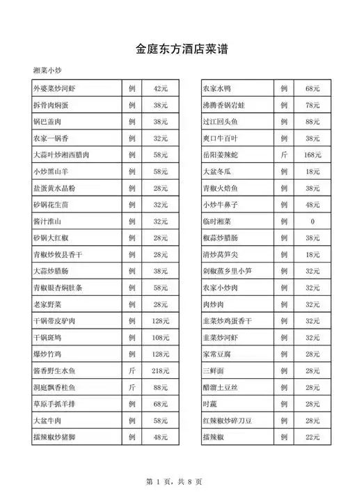 酒店菜谱大全鱼图片价格(酒店菜谱大全菜名大全窍门)