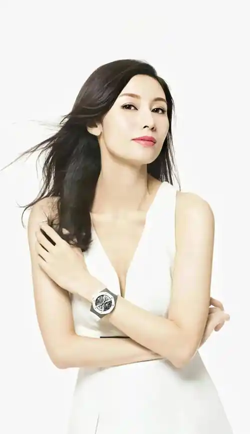 最美港姐李嘉欣_显得_时候_连衣裙