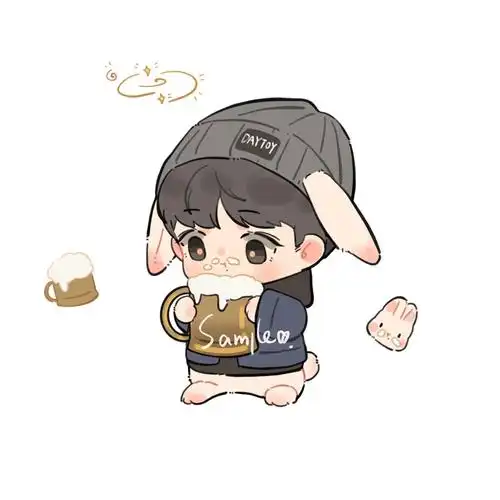 肖战卡通头像与动图