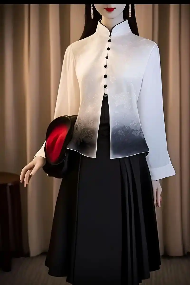 【国风新中式服装设计61女装】#图文伙伴计划 #令人心动的头像 - 抖