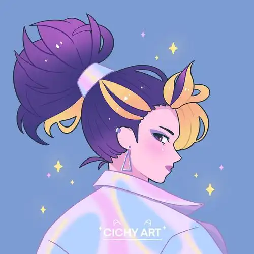 kda女团头像|插画|新锐潮流插画|cichy - 原创作品 - 站酷 (zcool)