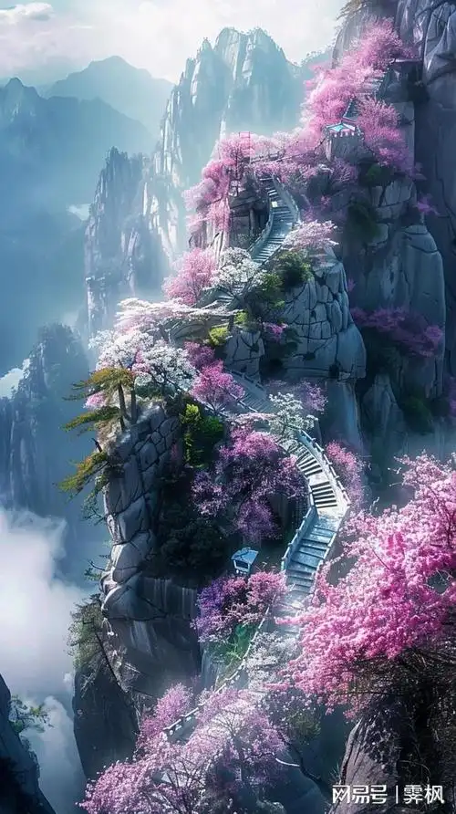 壁纸分享,通往仙境的道路,美轮美奂