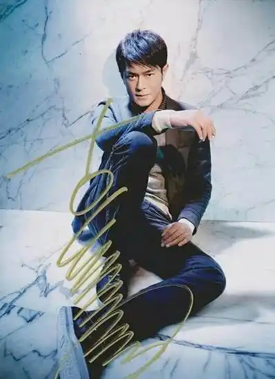 古天乐.亲笔签名照片