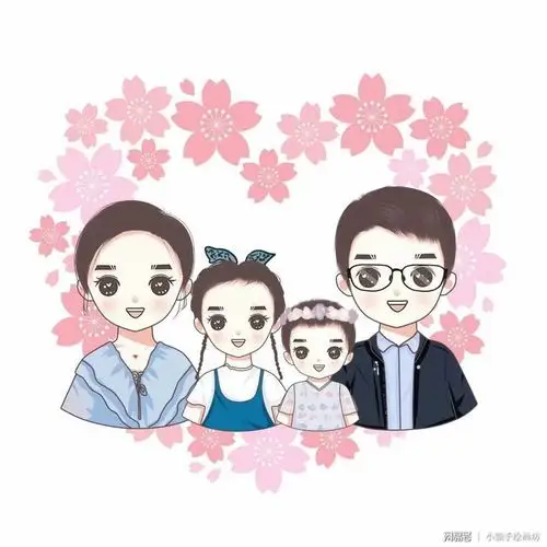 中秋特辑一家人专属手绘微信头像合集你不容错过