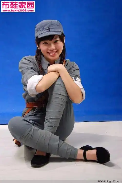 【布鞋情怀】朴素优雅的一带式布鞋(八路女兵)(105p)