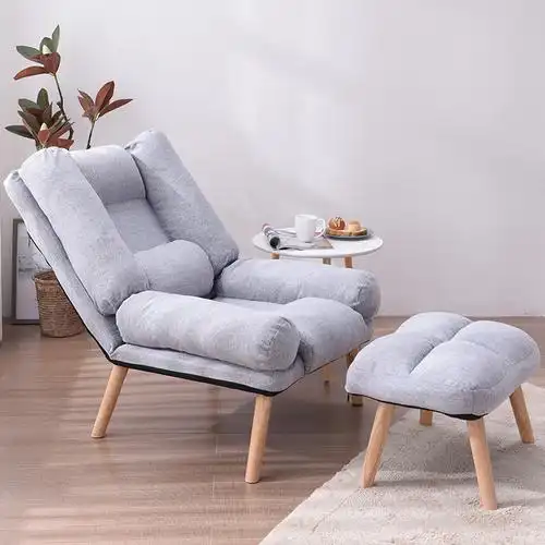 懒人沙发单人阳台休闲椅卧室电脑躺椅房间折叠懒人沙发