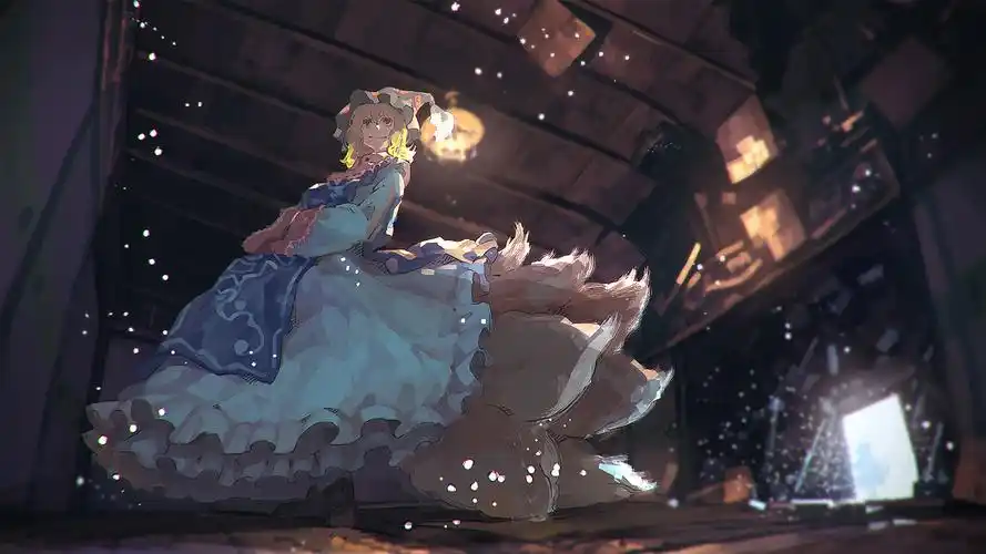 小清新二次元唯美卡通人物动漫美女桌面壁纸