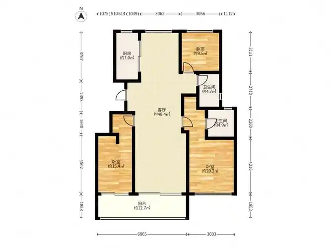 双卫格局 带电梯,绿城江南里二手房,190万,4室2厅,2卫,135平米-常州