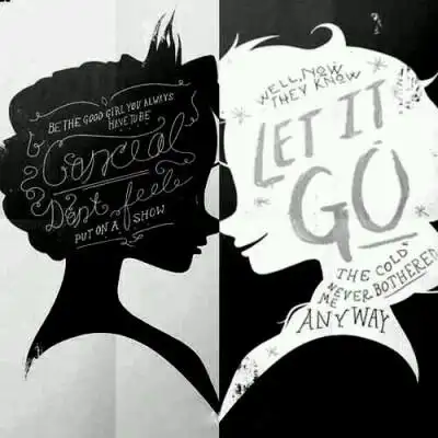 一黑一白闺蜜头像