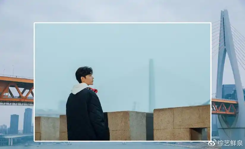 因为一个人爱上一座城肖战工作室晒肖战重庆风景拼接照好美