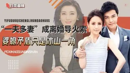 陈思诚一句"一夫多妻",成佟丽娅离婚导火索,央视李红早有预言