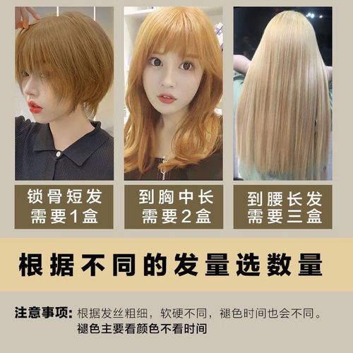 jiaying头发褪色膏褪色剂改色染发剂膏浅膏粉毛漂白剂 褪色膏一盒