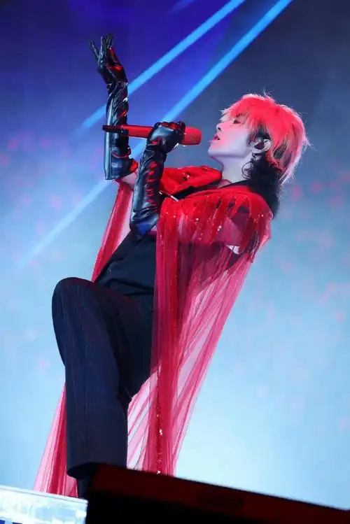 华晨宇画了自己演唱会的海报