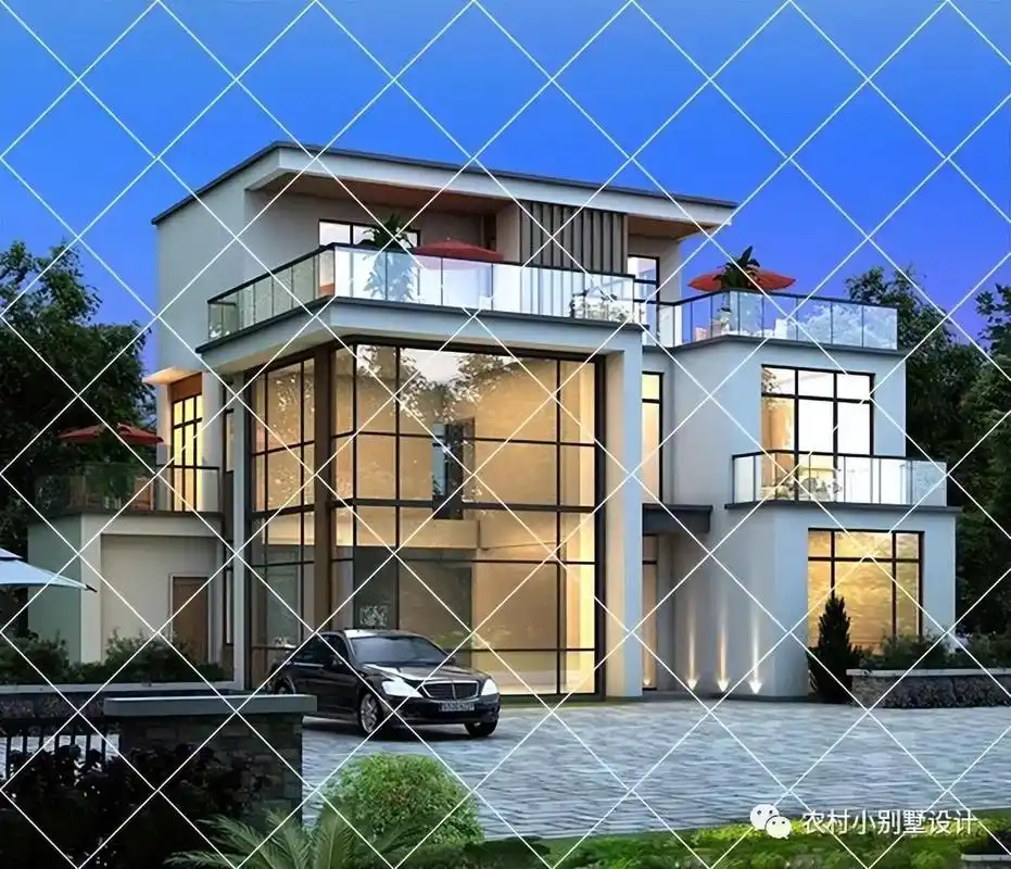 28款现代风农村别墅,新农村现代别墅建房首选,值得珍藏农村自建房
