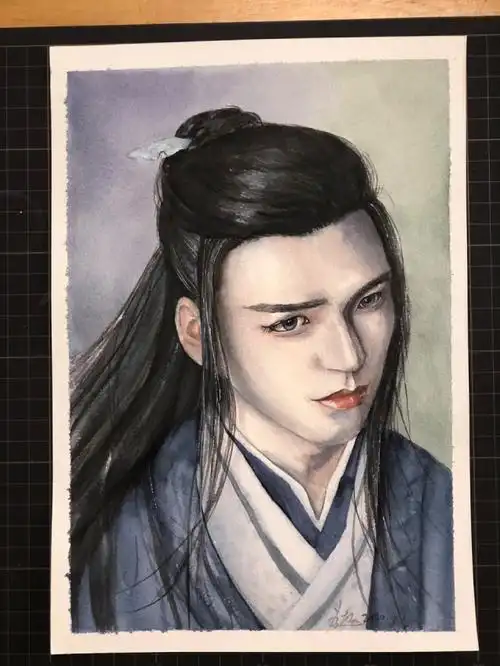 脖子已废,老温真的长相太刁钻了啊啊啊想哭哈哈哈#山河令#温客行