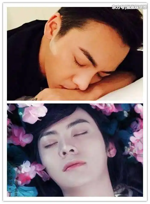 睡姿好看的古装男明星:杨洋陈伟霆李易峰,最后一位睫毛最抢镜!