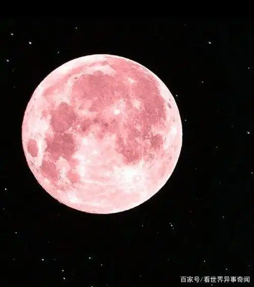 天文奇观,四月即将迎来粉红月亮